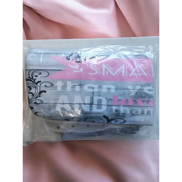 4-Pcs. Inspirational Quotes Shower Curtain Set - Picture 11 of 11